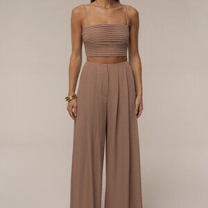 JLUXLABEL Beige Serenade Pant Set - M